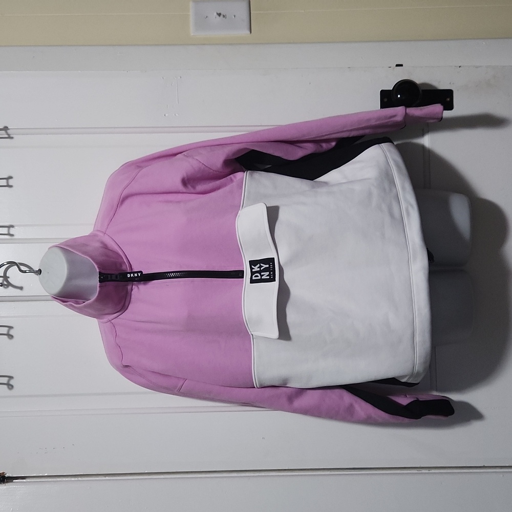 DKNY pull over sweatshirt
